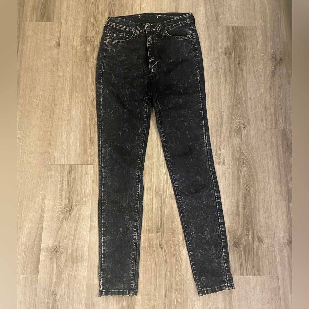 Nasty Gal acid wash skinny jeans